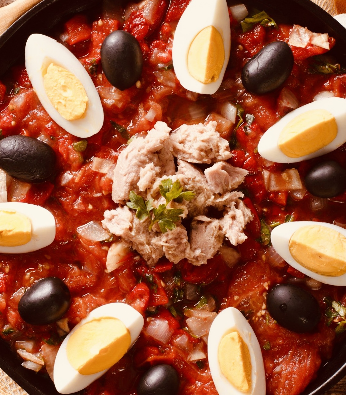 salade méchouia Tunisienne